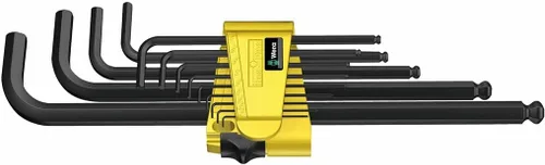 WERA 05021728001 950/13 Hex-Plus Imperial 1 L-Key Set, Imperial, BlackLaser, 13 Piezas