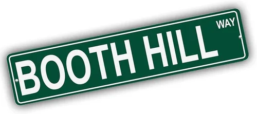 Miniatura 40 de Ohio Mountains Pick Your Mountain Compatible/repuesto para Acme Hill United States Mountain aluminio metal metal metal estilo letrero de calle