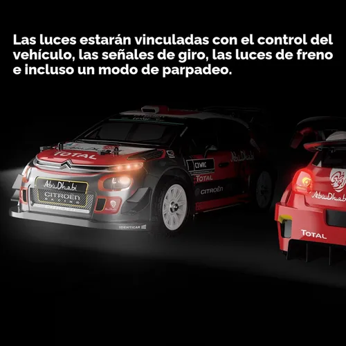 Miniatura 5 de MJX Hyper GO 14303 1/14 Citroen C3 Fast RC Cars para Adultos, Max 40mph RC Drift sin Escobillas con Giroscopio, 4WD RTR RC Rally de Alta Velocidad