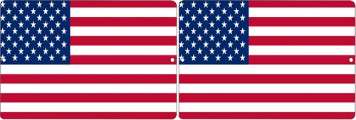 Miniatura 5 de Rogue River Tactical Bandera estadounidense de metal de la bandera de Estados Unidos decoración de pared hombre cueva bar EE.UU. Estados Unidos Old