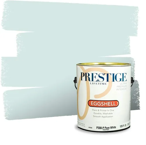 Miniatura 420 de Pintura Exterior + imprimación PRESTIGE, todo-en-uno, 1 galón, acabado mate, color comparable al Valspar* Royal Gray* VS151-Gris real