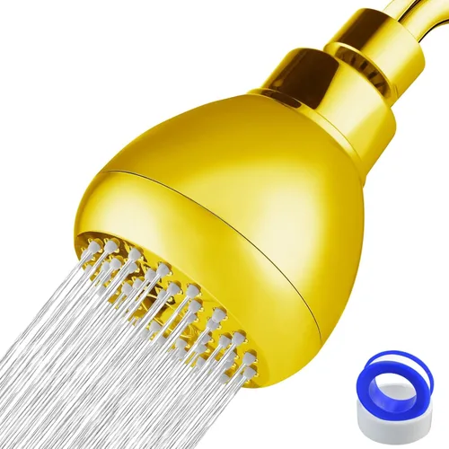 Miniatura 14 de Cabezal de ducha de alta presión, potente cabezal de ducha que aumenta la presión del baño, reemplazo universal perfecto para cabezales de ducha