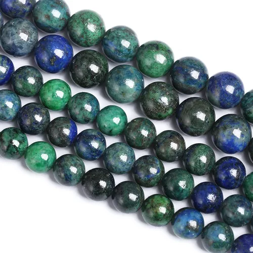 Miniatura 57 de 88 cuentas de cuarzo rutilado dorado de piedra natural de 4MM (5/32 de pulgada), gemas de grado 2A, cristal semiprecioso de actinolita, cuentas