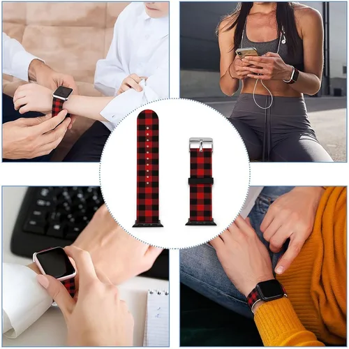 Miniatura 3 de AMRANDOM Correas deportivas de silicona compatibles con la serie de relojes SE/7/6/5/4/3/2/1