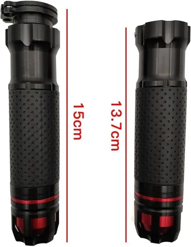 Miniatura 3 de Tapón de manillar para Yamaha TDM 900 850 Mt125 Mt03 Mt01 Mt 125 03 01 Xt660 CNC Aluminio 7/8 pulgadas Manija de motocicleta Agarres Barra de Negro