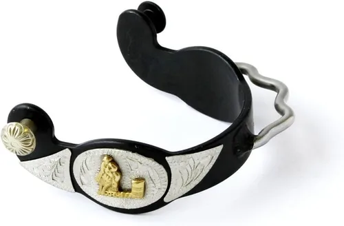 Colorado Saddlery Colorado Saddlery Montana Spur Negro/Plata
