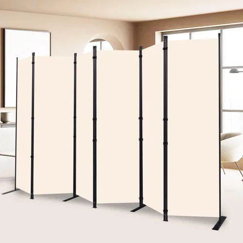Miniatura 10 de Divisor de habitación y pantallas plegables de privacidad, pantalla de pared amplia para separación de habitaciones, divisores de habitación, panel