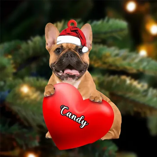 Miniatura 69 de Adornos de Navidad personalizados para perros, nombre personalizado, adorno de Malamute de Alaska, adornos acrílicos, regalos de Navidad, amantes