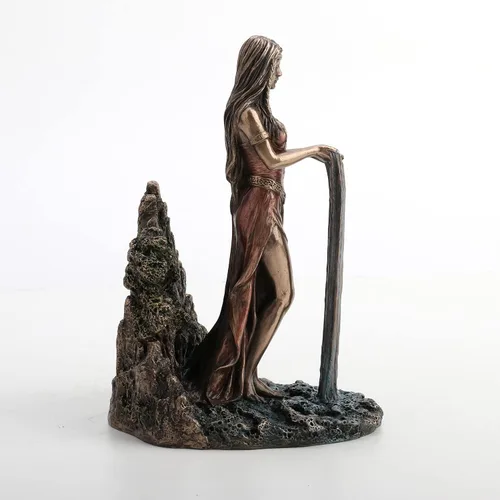 Miniatura 3 de Veronese Design 9 final celta del bronce de la escultura de la resina de Danu de la diosa de la matriarca