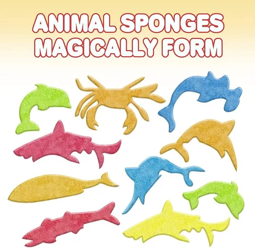 Miniatura 4 de ArtCreativity Magic Growing Sea Life - Cápsulas de animales marinos, 2 paquetes, 24 cápsulas expandibles de animales, crecer en agua, lindo