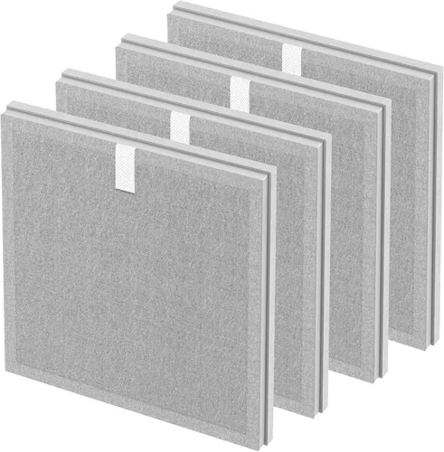 Paquete de 4 filtros de repuesto HEPA 3 en 1 compatibles con purificador de aire PureZone Pure Enrichment No. de pieza PEAIRPLG