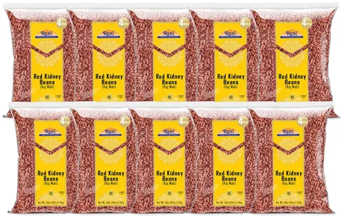 Miniatura 21 de Rani Black Eyed Peas, Guisantes de Carita Secos (Lobhia) 400oz (25lbs) 11.36kg Caja a Granel ~ Completamente Natural Vegano Kosher Apto