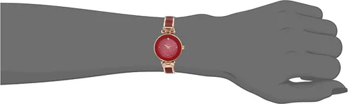 Miniatura 42 de Anne Klein Reloj de pulsera con esfera de diamantes genuinos