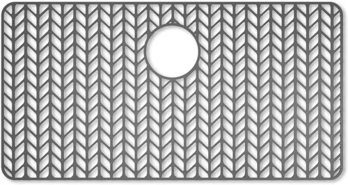 Miniatura 11 de AWOKE Protectores de fregadero para fregadero de cocina, alfombrilla protectora de fregadero de cocina - 28.4"x15.2" Alfombrilla plegable