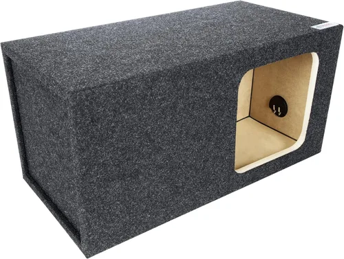 Miniatura 4 de Atrend Caja de subwoofer cuadrada con ventilación única de 15KSV de 15 pulgadas para subwoofers cuadrados (por ejemplo, subwoofers Kicker L5 y L7)