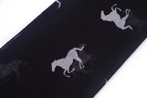 Miniatura 5 de REINDEAR Bufanda de pañuelo con estampado de animales de vaquero y rancho occidental, 70" x 40