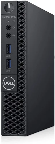 Miniatura 2 de Dell OptiPlex 3060 Tiny Computer Micro Tower PC, procesador Intel Core i5-8500T, RAM DDR4 de 16 GB, SSD NVMe de 512 GB, puerto de pantalla, HDMI