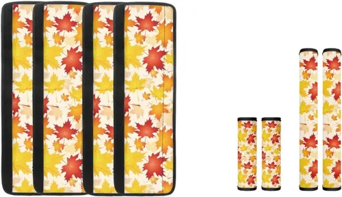 Miniatura 26 de DISNIMO Fundas para manija de puerta de refrigerador con calabaza otoñal, 8 piezas Kithchen para nevera, microondas, horno, lavavajillas, protector