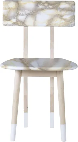 Miniatura 5 de 53356 - Lámina decorativa autoadhesiva para muebles, efecto mármol blanco, 17.7 x 78.7 in, resistente al agua