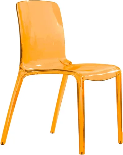 Miniatura 16 de LeisureMod Silla de comedor moderna de mediados de siglo, silla de acrílico para cocina, comedor y decoración contemporánea del hogar