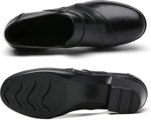 Miniatura 2 de Mocasines para mujer, casuales, cómodos, zapatos de tacón para mujer, mocasines y zapatos de trabajo para oficina, zapatos de negocios elegantes