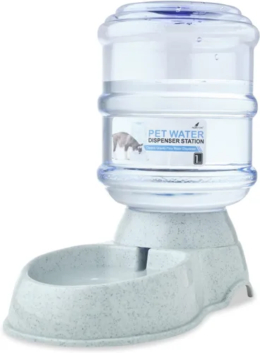 Miniatura 11 de Comedero automático para perros y gatos – Tazón de alimentación por gravedad – Dispensador de agua para mascotas – 12.5 x 12.5 x 12.2 pulgadas