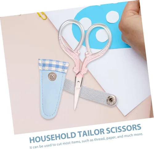 Miniatura 2 de EXCEART 1 Unidades Tijeras De Costura Tijeras De Costura Bordado Tijeras Multitools Tijeras De Costura Tijeras De Sastre Herramientas De Bordado DIY