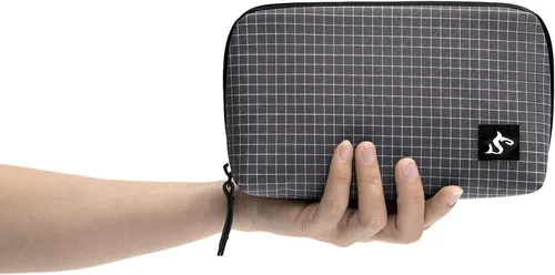 Miniatura 10 de simtoper Estuche organizador electrónico de viaje, bolsa impermeable para cables, cargador, disco duro, banco de energía, pequeño almacenamiento Gris