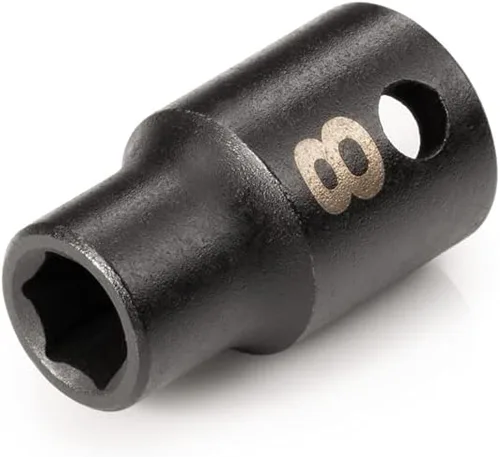 Miniatura 75 de TEKTON Dado de impacto de 6 puntos de 3/8 pulgadas x 8 mm de profundidad SID13108