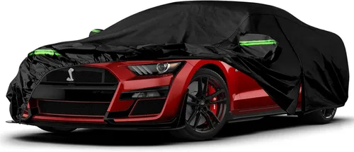 Miniatura 9 de Funda impermeable para coche Replace para Ford Mustang 1964-1978, 6 capas para todo tipo de clima, funda personalizada Mustang para todo el coche