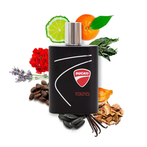 Miniatura 4 de Ducati Fragancia 1926 para hombre, perfume aromático Fougere infundido con mandarina y bergamota, y mezclado con notas de lavanda, para hombres