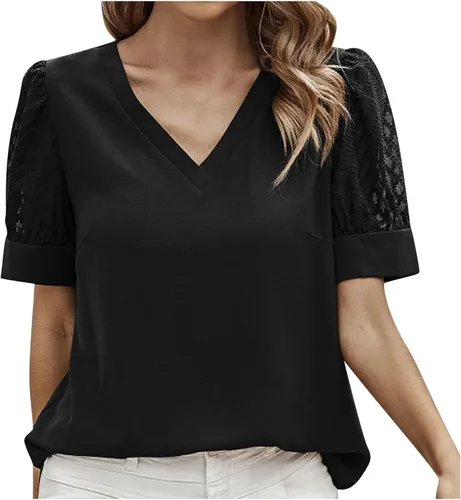 Summer Tops for Women 2023 Teen Girls Tunic Tops Flowy Travel Vintage Tees Tshirts Fashion Tops Summer Blouses