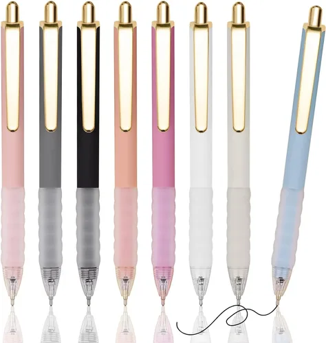 Miniatura 10 de Bolígrafos Esferográficos 18 piezas, Punta Media, Escritura Suave, Bolígrafos a Granel, Tinta Negra, 3/64 de Pulgada (1.0 mm), Bolígrafos
