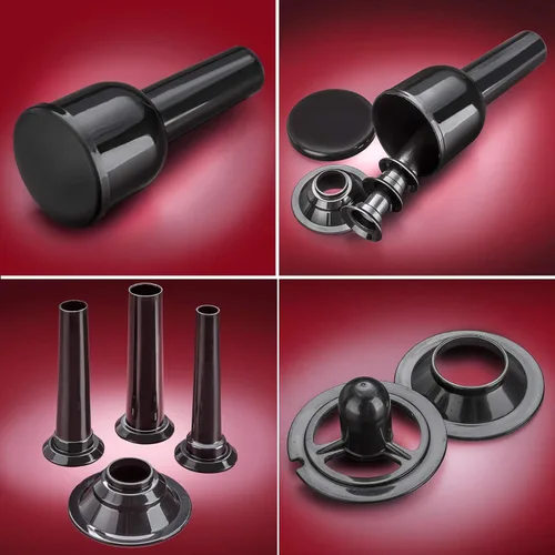 Miniatura 6 de STX TurboForce II "Platinum" Moledora de carne eléctrica y máquina para hacer salchichas de servicio pesado: 6 placas de molienda, 3 cuchillas
