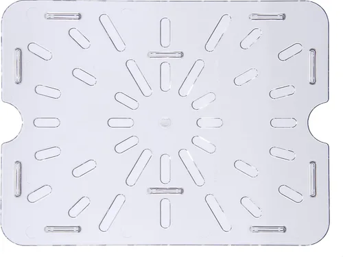 Miniatura 2 de Carlisle FoodService Products 1023507 StorPlus Estante de drenaje de policarbonato de tamaño medio, transparente (paquete de 2)