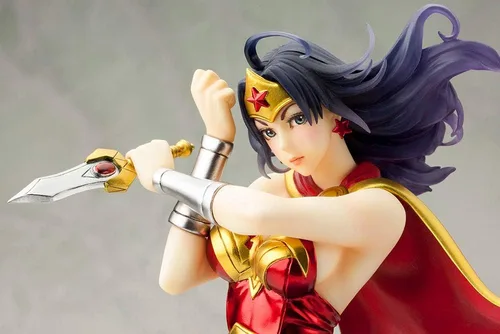 Miniatura 12 de Kotobukiya DC Comics: Armored Wonder Woman 2ª edición Estatua de Bishoujo Figura escala 1/7