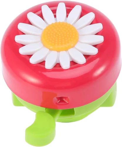 Wakauto 1 campana de bicicleta de hierro fuerte seguro patrón de crisantemo lindo anillo de bicicleta Bell accesorio de bicicleta para niños niños 1