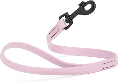 Miniatura 47 de Dogline Biothane - Correa impermeable para perro, correa de nailon tejido con revestimiento fuerte, con herrajes negros, a prueba de olores, fácil