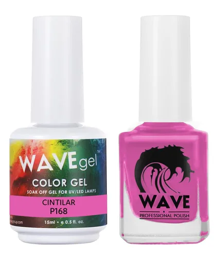 Miniatura 216 de WAVEGEL - Juego dúo de gel y esmalte de uñas a juego - Colección Simplicity - #P109 Blizzard I 0.5 onzas