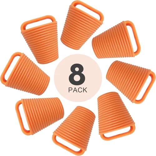 Miniatura 12 de Kit de 8 tapones para kayak, tapones de goma termoplástica, orificios de drenaje, tapón con mango Verde afortunado-8piezas-Large