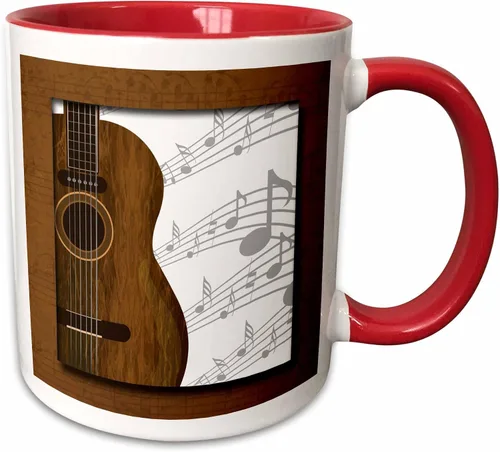 Miniatura 12 de 3D Rose 149974_4 - Taza de cerámica de dos tonos, 11 onzas, negro/blanco