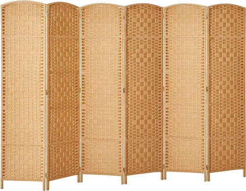 Miniatura 20 de Rose Home Fashion Divisor de habitación de 6 pies de alto, divisores de habitación y pantallas de privacidad plegables, pantalla de privacidad