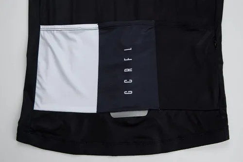 Miniatura 6 de GCRFL Camiseta de ciclismo para hombre, manga larga, camiseta de ciclismo de carretera, bolsillo con cremallera, ligera, ajuste profesional UPF 50+