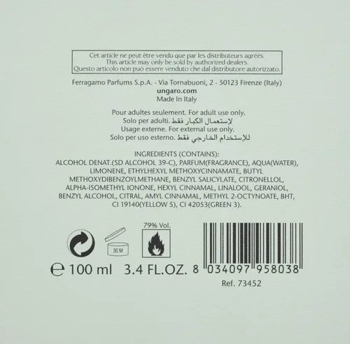 Miniatura 4 de Emanuel Ungaro Fruit D'amour Green Eau de Toilette en espray para mujer, 3.4 onzas