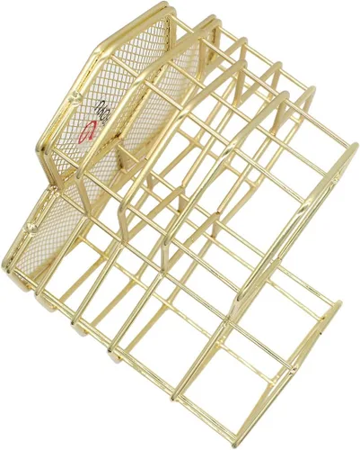 Miniatura 6 de XIAOYU Portalápices, soporte decorativo de metal para bolígrafos, organizador de almacenamiento de artículos de escritorio para el hogar, la escuela