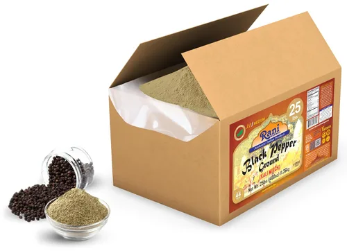 Miniatura 3 de Rani - Polvo fino de pimienta negra de 80 malla, 400 onzas, caja a granel de 25.0 lbs ~ Todo natural Vegano Apto para gluten Sin OMG Kosher
