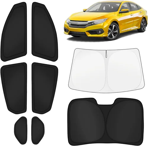 Miniatura 49 de KUST Parasol para parabrisas para Hyundai Tucson 2016-2021 (no para Tucson 2022), accesorios protectores solares de ventana, protector solar