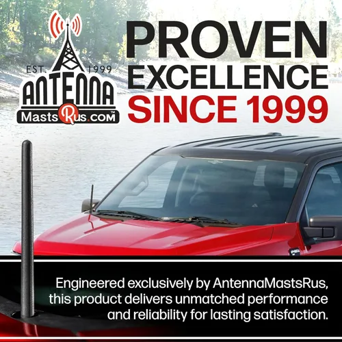 Miniatura 3 de AntennaMastsRus – 2010 – 2018 Dodge Ram Truck 2500 – antena de Repuesto, Negro