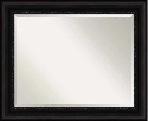 Miniatura 25 de Amanti Art Espejo de pared, espejo de marco negro para decoración de pared o para usar como espejo de baño para sobre el fregadero