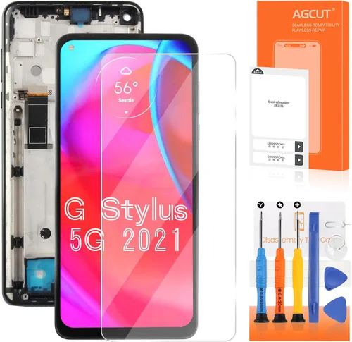 AGCUT Para Motorola Moto G Stylus 5G 2021 Reemplazo de pantalla para Moto G Stylus 5G 2021 Pantalla LCD XT2131 XT2131-2-XT2131-4 Pantalla LCD